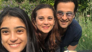 rohit roy wife and daughter