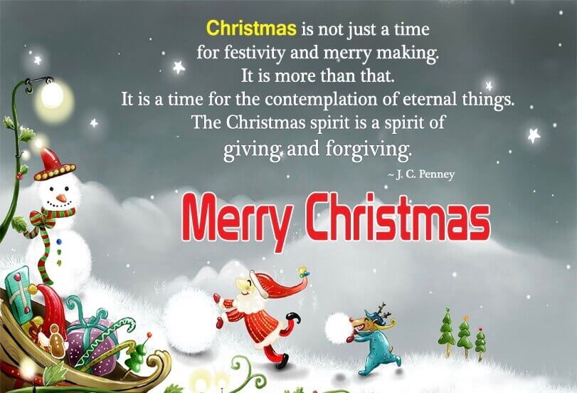 Merry Christmas Wishes Sayings Quotes