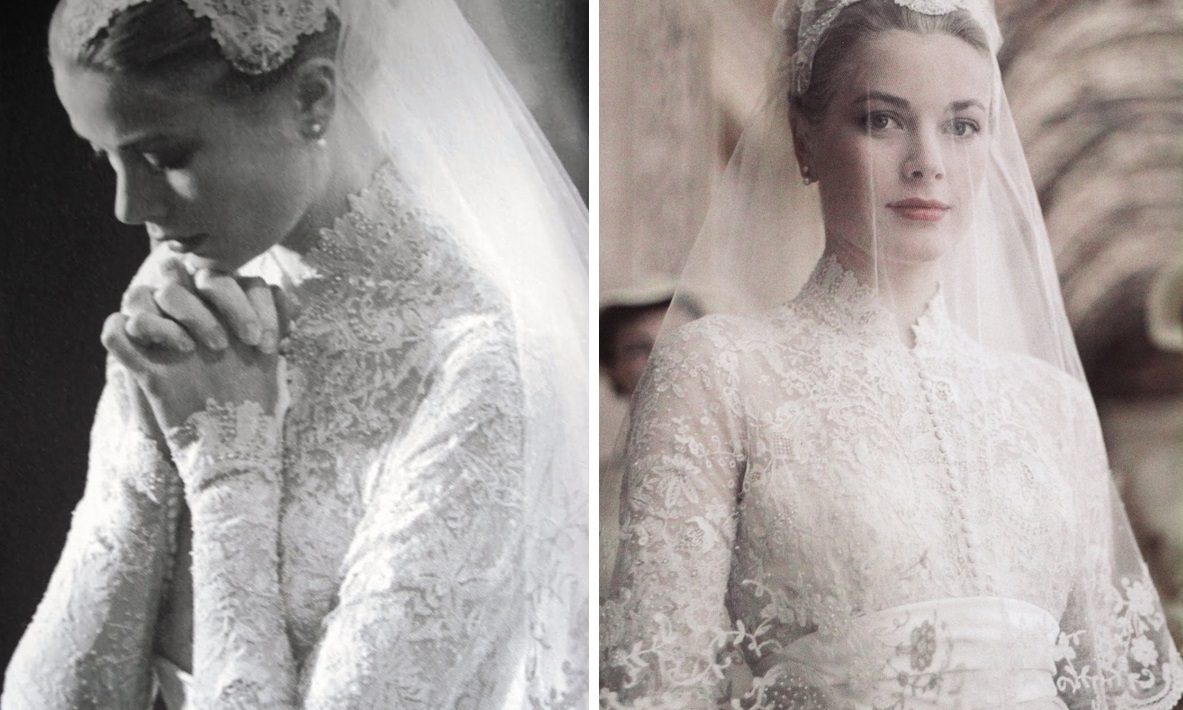 Cómo el vestido de novia de Grace Kelly se convirtió en una inspiración para muchas divas de Hollywood?