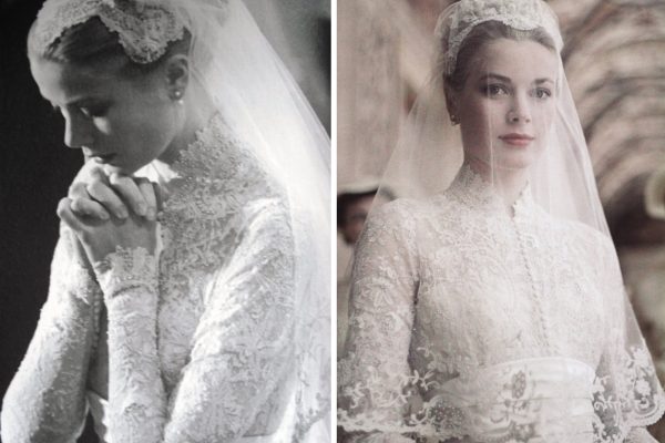 Como o vestido de noiva de Grace Kelly se tornou uma inspiração para muitas divas de Hollywood?